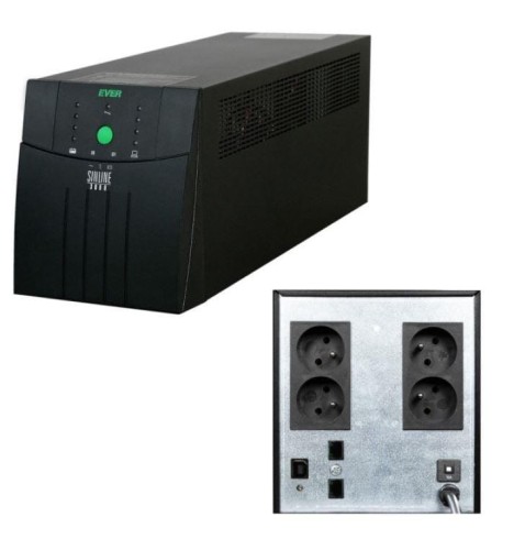 Zasilacz awaryjny UPS Ever Line-Interactive Sinline USB HID 1600VA