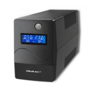 Zasilacz awaryjny UPS Qoltec Monolith | 1000VA | 600W | LCD | USB | RJ45