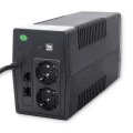 Qoltec Zasilacz awaryjny UPS | 450VA | 240W | LCD | USB | RJ45 328854