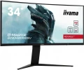 IIYAMA Monitor 34 cale GCB3480WQSU-B1 VA,UWQHD,180HZ,0.4ms,1500R(Curved),   2xHDMI,2xDP,2xUSB 3.2,2x3W,HDR400,HAS(110mm),VESA(100x100mm) 331591
