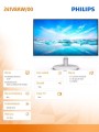 Philips Monitor 241V8AW 23.8 cala IPS HDMI Głośniki Biały 332406
