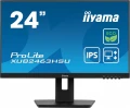 IIYAMA Monitor 23.8 cala ProLite XUB2463HSU-B1 IPS,100HZ,ECO,3ms,SLIM,HDMI,DP,2x USB3.22x2W,HAS(150mm),TCO,EPEAT 333221
