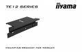 IIYAMA Monitor 85.6 cala ProLite TE8612MIS-B3AG,INFRARED,40pkt,VA,4K, 24/7, 7H, WiFi,VGA, HDMI, USB-c, Bluetooth,metal,8ms, vesa, głośniki 2 x 16W 333831