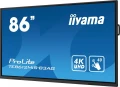 IIYAMA Monitor 85.6 cala ProLite TE8612MIS-B3AG,INFRARED,40pkt,VA,4K, 24/7, 7H, WiFi,VGA, HDMI, USB-c, Bluetooth,metal,8ms, vesa, głośniki 2 x 16W 333834