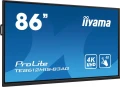 IIYAMA Monitor 85.6 cala ProLite TE8612MIS-B3AG,INFRARED,40pkt,VA,4K, 24/7, 7H, WiFi,VGA, HDMI, USB-c, Bluetooth,metal,8ms, vesa, głośniki 2 x 16W 333837