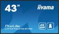 IIYAMA Monitor 42.5 cala ProLite LH4375UHS-B1AG, 24/7,IPS,ANDROID.11,4K,500cd/m2,WiFi,3xHDMI,DP,Daisy/Chain,2xUSB,2x10W,RJ45,iiSignage2,FailOver,SDM,4 333916