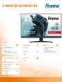 IIYAMA Monitor 27 cali G2770HSU-B6 0.2ms,IPS,DP,HDMI,180Hz 335876