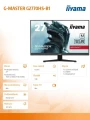 IIYAMA Monitor 27 cali G2770HS-B1 IPS,FHD,180Hz 335969