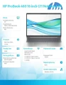 HP Inc. Laptop ProBook 460 G11 U7-155U 512GB/16GB/W11P/16.0 A38DPET 337936