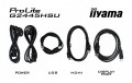 IIYAMA Monitor 23,8 cala G2445HSU-B2 IPS, FHD, 100Hz, 1ms, 2xUSB, 300cd 338049