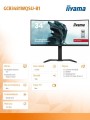 IIYAMA Monitor 34 cale GCB3481WQSU-B1 VA, UWQHD, 180HZ, 0.3ms, 500cd 338129