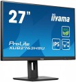 IIYAMA Monitor 27 cali ProLite XUB2763HSU-B1 IPS,100HZ,ECO,3ms,SLIM,HDMI,DP,2x USB3.22x2W,HAS(150mm),TCO,EPEAT 339865