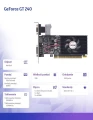 AFOX Karta graficzna Geforce GT 240 1GB DDR3 128BIT DVI HDMI VGA LP Fan V2 340199