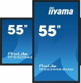 IIYAMA Monitor 55 cali TF5539AS-B1AG,IPS,4K,HDMIx2,DP,RJ45,3xUSB,2x10W,      ANDROID,24/7,IP65 341595
