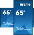 IIYAMA *IIYAMA 65'LH6565UHSB-B1, 24/7,IPS,ANDROID.11,4K,800cd, iiSignage2, SDM, 2x HDMI, DP, 2x USB,2x 10W, RJ45, WiFi, 4/32GB, PION/POZIOM, 400x4 341808