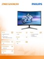 Philips Monitor 27M2C5200W 27 cali Zakrzywiony VA 280Hz HDMIx2 DP HAS 343254