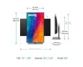 Benq Monitor 31.5 cala PD3225U  LED 5ms/2K/2000:1/HDMI/Czarny 343371