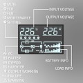 Qoltec Zasilacz awaryjny UPS do RACK | 3kVA | 3000W | Power Factor 1.0 |LCD | On-line 343699