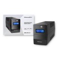 Qoltec Zasilacz awaryjny UPS | Monolith | 1000VA | 600W | LCD | USB |   RJ45 343900