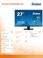 IIYAMA Monitor 27 cali XU2793QSU-B7 IPS,QHD,100Hz,HDMI,DP,300cd 344772
