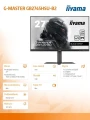 IIYAMA Monitor 27 cali GB2745HSU-B2 IPS,FHD,100Hz,1ms,2xUSB,300cd 344811