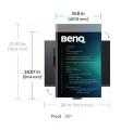 Benq Monitor 28 cali RD280UA 4K IPS 5ms/IPS/1200:1/HDMI/DP 345910