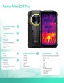 ULEFONE Smartfon Armor Mini 20T Pro 5G 4.7 cala 8/256GB IP69K termowizja Czarny 346281
