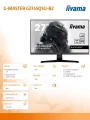 IIYAMA Monitor 27 cali G2745QSU-B2,IPS,QHD,100Hz,1ms,2xUSB,300cd 346528