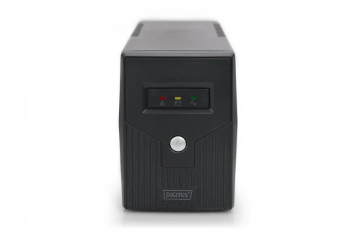 Digitus UPS Line-Ineractive LED BASIC, 600VA/360W, 1x12V/7Ah, AVR, 2x Schuko CEE 7/3