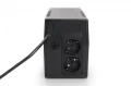 Digitus UPS Line-Ineractive LED BASIC, 600VA/360W, 1x12V/7Ah, AVR, 2x Schuko CEE 7/3 347201