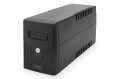 Digitus UPS Line-Ineractive LED BASIC, 600VA/360W, 1x12V/7Ah, AVR, 2x Schuko CEE 7/3 347202