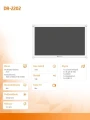 AG NEOVO Monitor 21.5 cala DR-2202 VGA DVI-D HDMI 347460