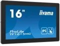 IIYAMA Monitor 15.6 cala TF1615MC-B1 IPS,pojemnościowa 10 punktów,450cd/m2,IP65,7H,HDMI,DP,VGA 347705
