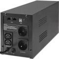 Qoltec Zasilacz awaryjny UPS | Monolith | 2000VA | 1200W | LCD | USB 348147