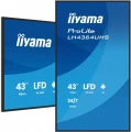 IIYAMA Monitor 43 cale LH4364UHS-B1AG 24/7,VA,ANDROID14,4K,500cd,4000:1,2xHDMI,USB-C,RJ45, RS-232c, IR, 2x10W, 2xUSB, UCHWYT ŚCIENNY 348477
