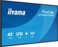 IIYAMA Monitor 43 cale LH4364UHS-B1AG 24/7,VA,ANDROID14,4K,500cd,4000:1,2xHDMI,USB-C,RJ45, RS-232c, IR, 2x10W, 2xUSB, UCHWYT ŚCIENNY 348479