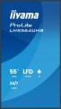 IIYAMA Monitor 55 cali LH5564UHS-B1AG, 24/7,VA,ANDROID14,4K,500cd,5000:1,    2xHDMI ,USB-C,RJ45, RS-232c, IR, 2x10W, 2xUSB, UCHWYT ŚCIENNY,iiSignage2, 348482