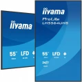 IIYAMA Monitor 55 cali LH5564UHS-B1AG, 24/7,VA,ANDROID14,4K,500cd,5000:1,    2xHDMI ,USB-C,RJ45, RS-232c, IR, 2x10W, 2xUSB, UCHWYT ŚCIENNY,iiSignage2, 348493