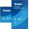 IIYAMA Monitor 55 cali LH5564UHS-B1AG, 24/7,VA,ANDROID14,4K,500cd,5000:1,    2xHDMI ,USB-C,RJ45, RS-232c, IR, 2x10W, 2xUSB, UCHWYT ŚCIENNY,iiSignage2, 348494