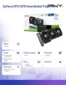 PNY Karta graficzna GeForce RTX5070 OC 3F 12GB 192-bit 672GB/s 351235