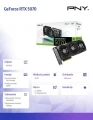 PNY Karta graficzna GeForce RTX 5070 STD12GB VCG507012TFXPB1 351549