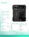 ULEFONE Smartfon Armor 27 4G 12/256GB IP69K Czarny 352118