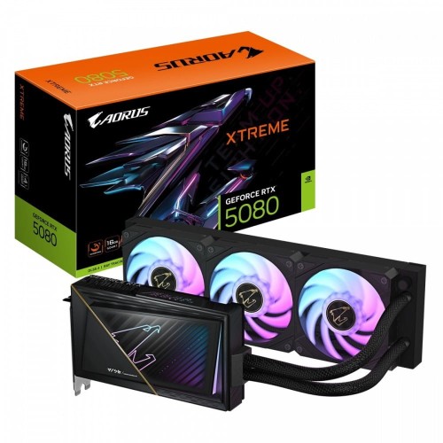 Gigabyte Karta graficzna GeForce RTX 5080 AORUS XTREME WATERFORCE 16G 256BIT
