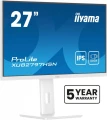 IIYAMA Monitor 27 cali XUB2797HSN-W2 IPS,FHD,USB-C Dock,HAS,300cd,1ms,sRGB99%,100Hz,HDMI,DP-out,USBx4,RJ45,2x2W/5y/ 352455