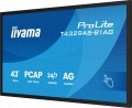 IIYAMA Monitor 43 cale T4329AS-B1AG VA,4K,HDMIx2,USB-C,RJ45,2x10W,WiFi,     Android 14, Signal FailOver, Whiteboard, iiSignage (CMS), iiControl (DMS), 354031