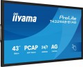IIYAMA Monitor 43 cale T4329AS-B1AG VA,4K,HDMIx2,USB-C,RJ45,2x10W,WiFi,     Android 14, Signal FailOver, Whiteboard, iiSignage (CMS), iiControl (DMS), 354033