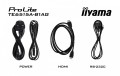 IIYAMA Monitor 65 cali TE6515A-B1AG IPS,4K,40pkt,550cd,DeepContrast-IR+,    HDMI x2,DP,USB-C, 2 x 20W, OPS Slot x1, 5xUSB, 2xRJ45,8-Array,EDLA, WiFi,P 354047