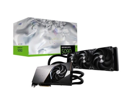 MSI Karta graficzna GeForce RTX 5090 SUPRIM LIQUID SOC 32G GDDR7 512bit 3DP/HDMI