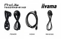 IIYAMA Monitor 65 cali T6529AS-B1AG VA,4K,HDMIx2,USB-C,RJ45,2x10W,WiFi,     Android 14, Signal FailOver, Whiteboard, iiSignage2 (CMS), iiControl (DMS) 355283