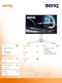 Benq Monitor 27 cali EX271Q 2K IPS IPS/180Hz/2K/Gaming 356182